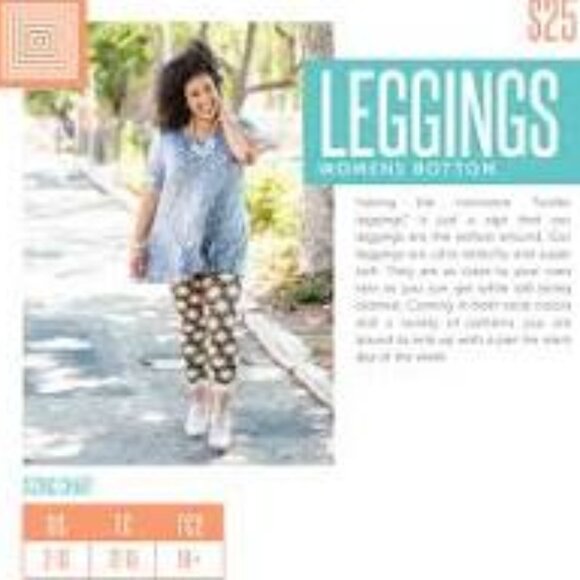 LuLaRoe 4 pack Buttery Soft Leggings NEW Size OS — TIMELESS colors - Picture 6 of 9